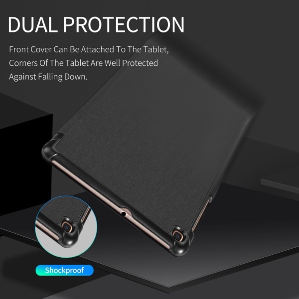 DUX DUCIS Samsung Galaxy Tab A 10,1 (2019) Tri-fold Stand Case Black