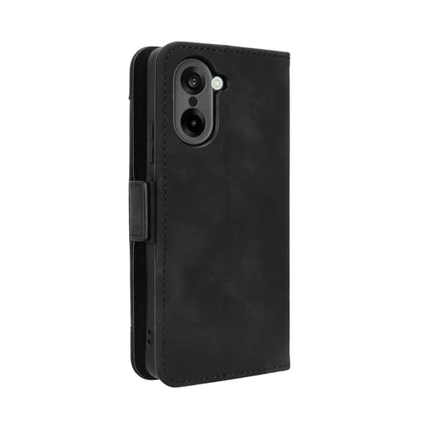 OnePlus Nord CE5 5G Case -lompakkokotelolle Shell Phone Case Extra Card - musta Black