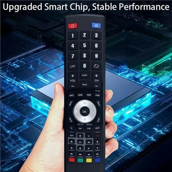 Fjernkontroll utskiftning for RM-C3171 for JVC TV Black