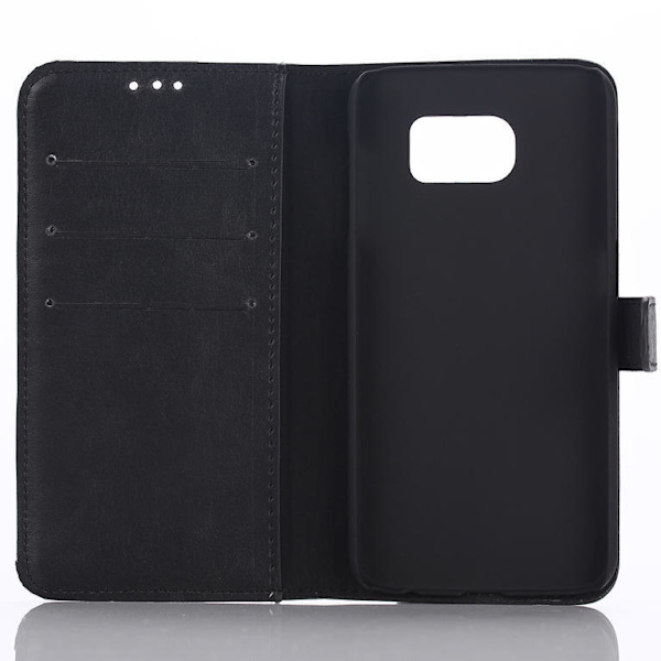 Samsung Galaxy S7 Edge Stilrent plånboksfodral Brown