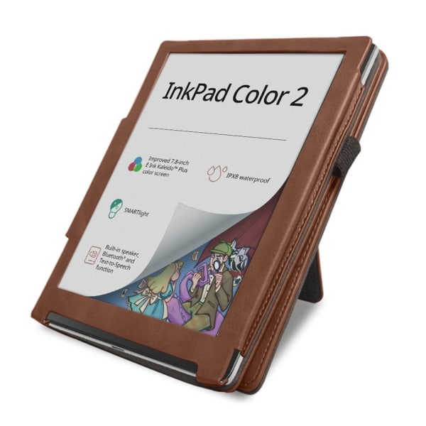 Fodral läsplatta Till Pocketbook InkPad Color 2 PB743 - Svart Svart