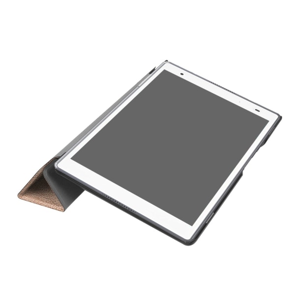 Kolminkertainen jalustan pöytäkuoren kansi Lenovo Tab 4 8: lle - Gold