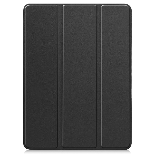 Til iPad Pro 11 (2024) Etui Tre-fold Stativ Tablet Cover med Pen Holder - Sort Black