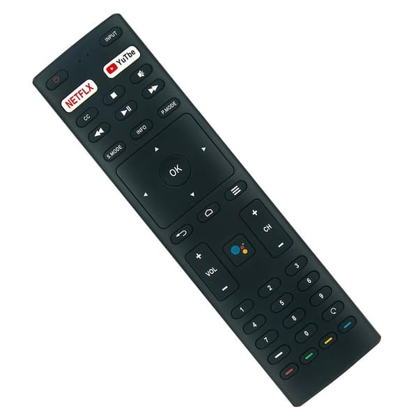 Fjernkontroll utskiftning for RM-C3329 for JVC TV stemmeaktivert Black