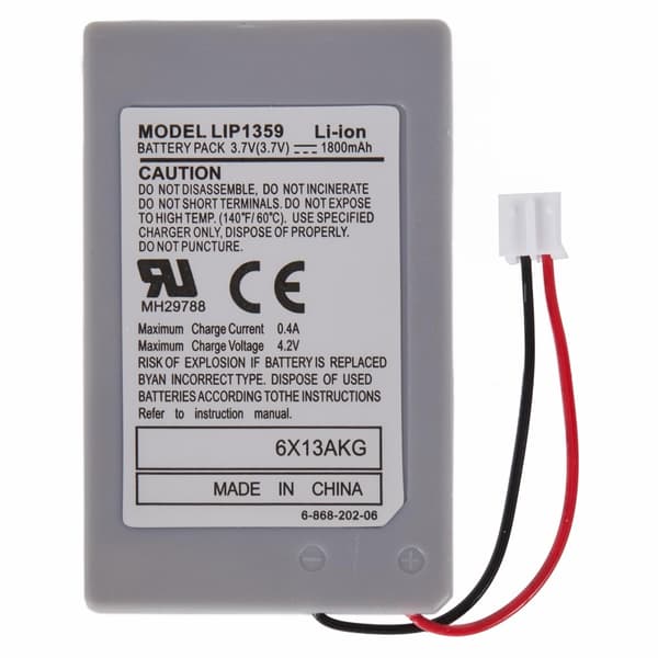 Batteri for Sony Playstation 3 / PS3 3.70V 1800mAh Grey