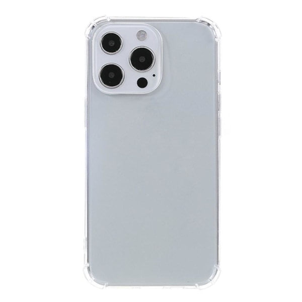 iPhone 13 Pro Max Transparant mjukt TPU Skal Med Förstärkta Hörn Transparent