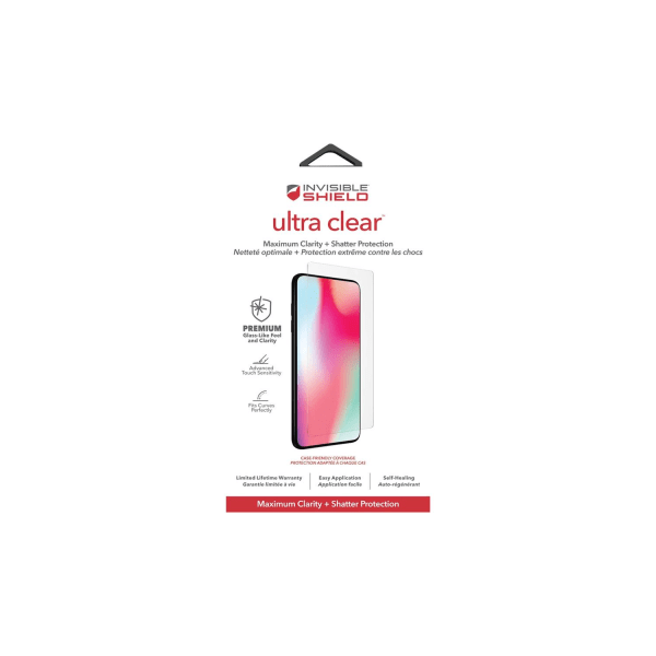 ZAGG invisibleshield Ultra Clear -näyttö Xiaomi Mi 10/10 Pro Transparent