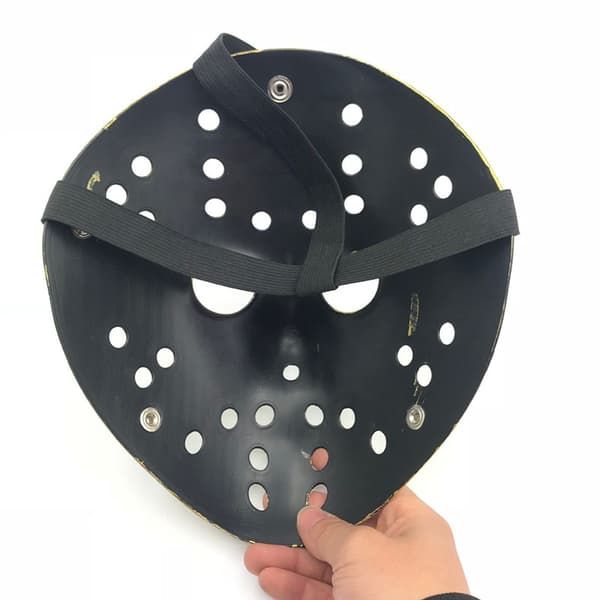 Friday The 13th Jason Mask för Halloween och party - Silver Silver