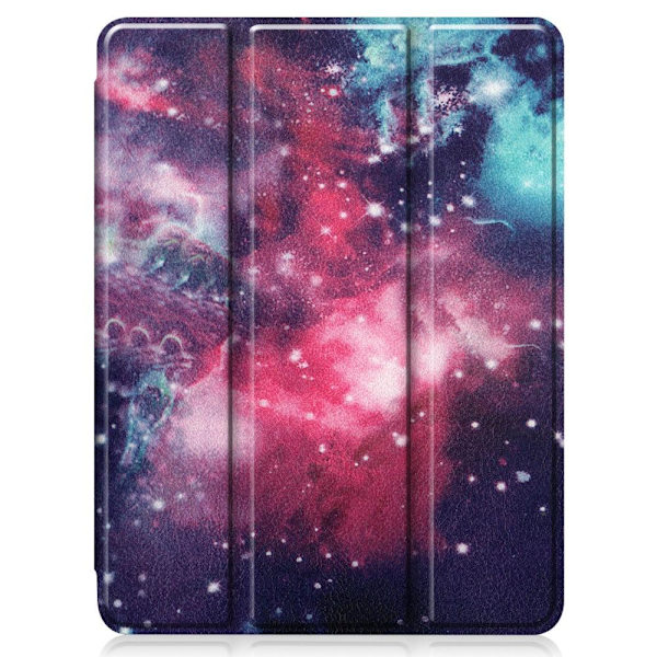 Til iPad Pro 11 2021 Trifoldet stativdæksel til tablettaske - Plads Multicolor