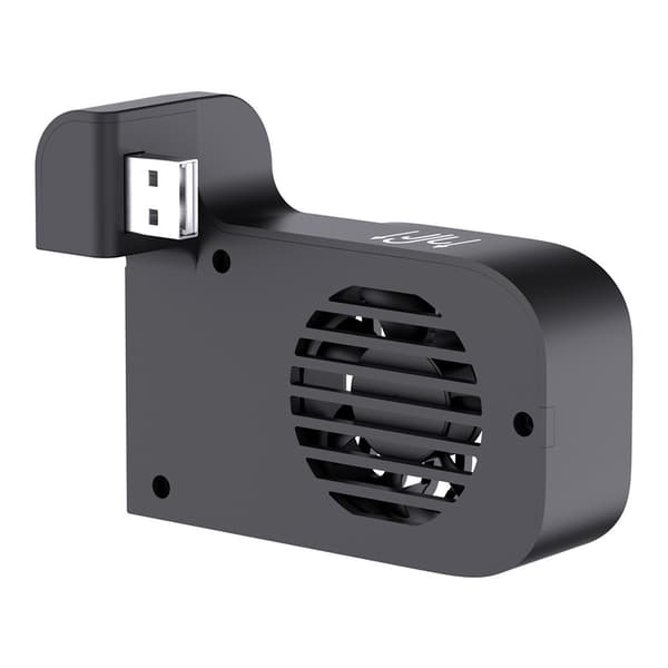 Kompatibel med Nintendo Switch 2 Dock Køleblæser 2 hastigheder Varmeafledning Black