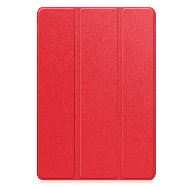 Trifoldet stativ Smart Taske til Samsung Galaxy Tab S10 Lite Red