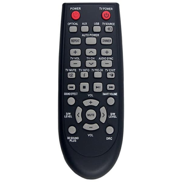 Fjärrkontroll Ersättning för AH59-02548A För Samsung Soundbar Svart