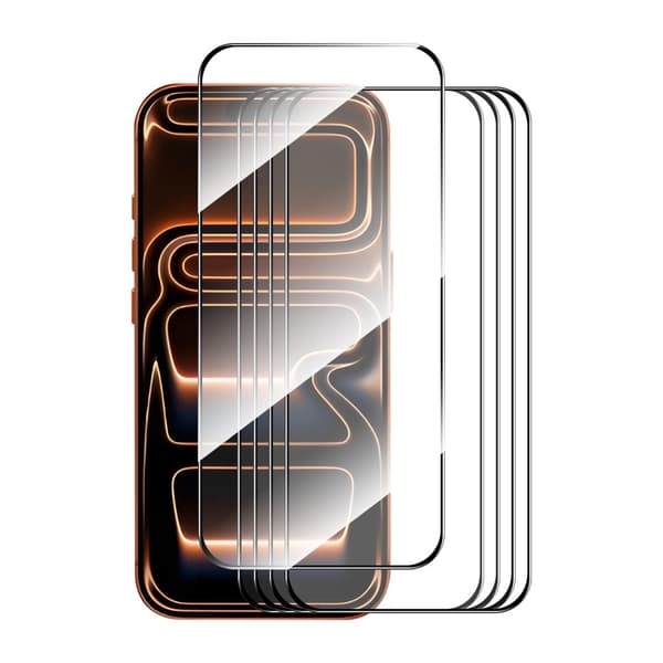Skärmskydd ENKAY HAT PRINCE 5-pack till iPhone 17 Pro Transparent