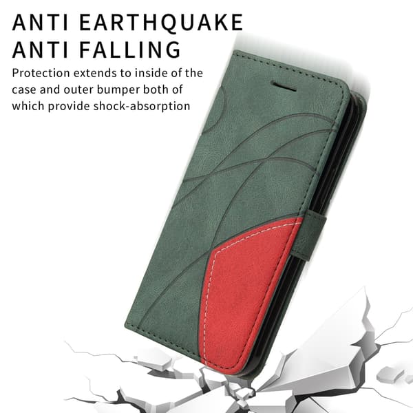 Xiaomi 17T Pro Lompakkokotelo Bi-colour Green
