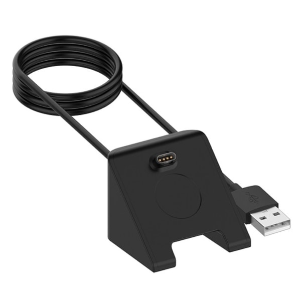 Ladestasjon for Garmin Venu 3 Venu 3S Instinct 2X Vivoactiv 5 Black