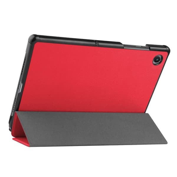Trifoldet stativetui til Samsung Galaxy Tab A8 10.5" (2021) - Rød Red