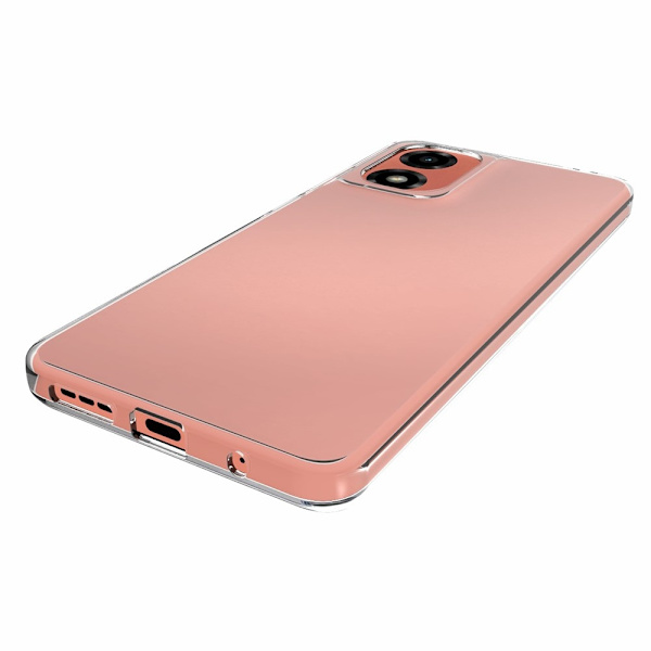 Motorola Moto G04 4G / G24 4G kotelolle TPU:n takakansi Transparent