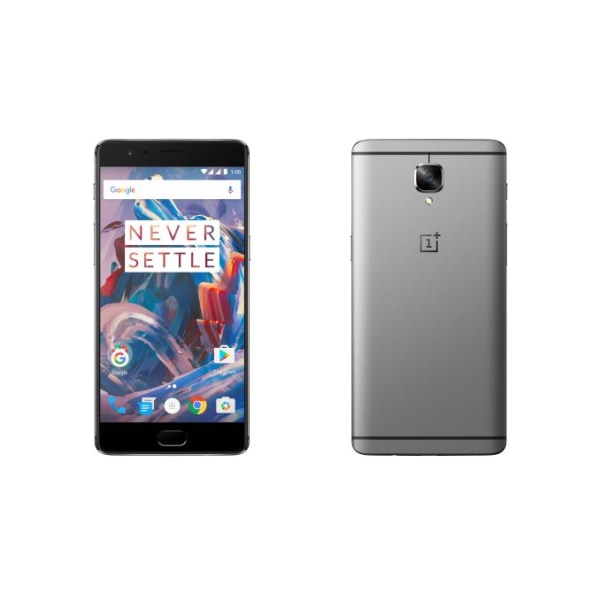 OnePlus 3 Skärmskydd x2 med putsduk Transparent