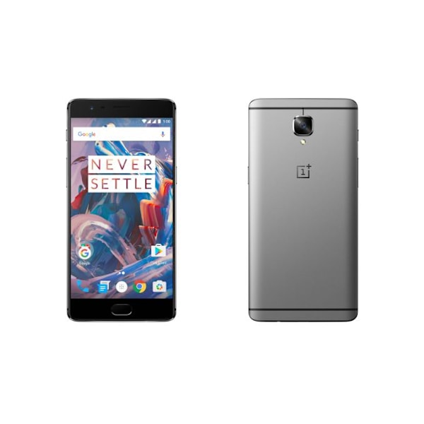 OnePlus 3 skjermbeskytter x2 med klut Transparent