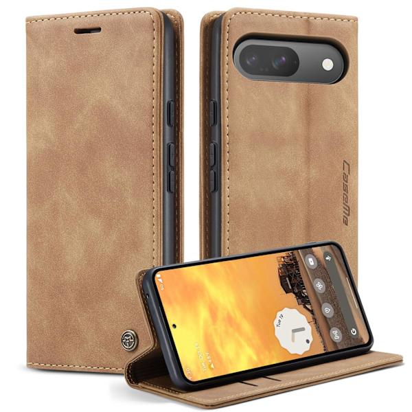 CASEME Til Google Pixel 10 Pro / Pixel 10 Etui Stativ Telefon Cover Brown