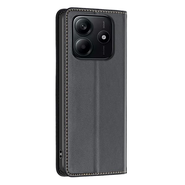 BINFEN COLOR BF18 Xiaomi Redmi Note 14 4G  -puhelinkotelo Korttiteline Black