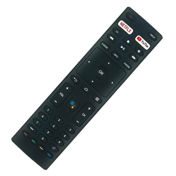 Fjernkontroll utskiftning for RM-C3329 for JVC TV stemmeaktivert Black