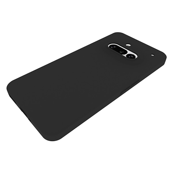 För Nothing Phone (3a) Skal Matt Finish Mjukt TPU Skyddsfodral Svart