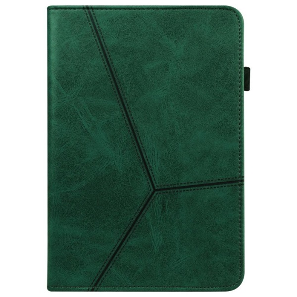 Til iPad 10.2 (2021)/(2020)/(2019) Almindeligt PU-læder tabletcover Green