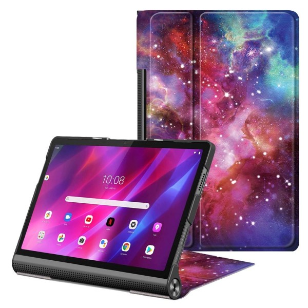 Tabletin kansi jalustalla Lenovo Yoga Tab 11: lle - Avaruus Multicolor