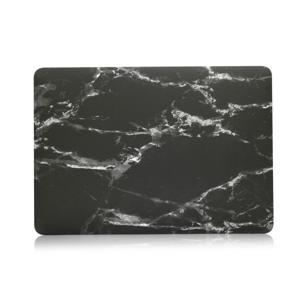 MacBook Air 13.3 A1932 (2018) + Retina-modellen Skal - Marmor Svart Svart