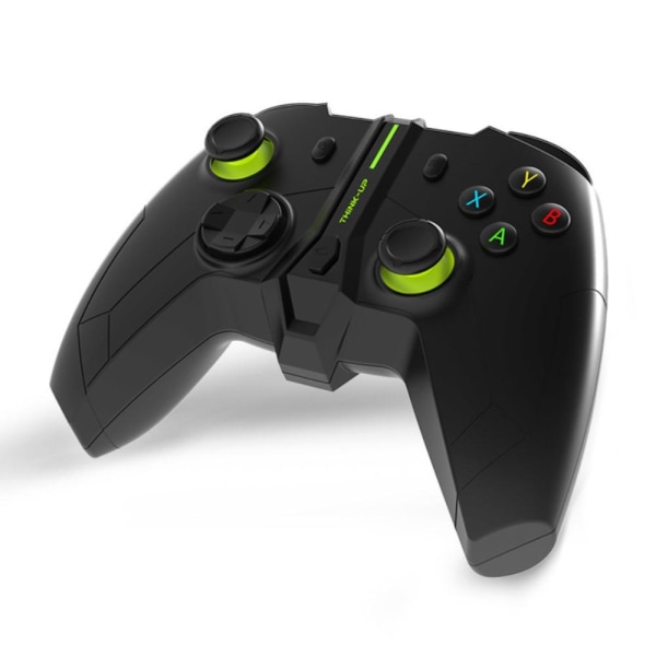 Gamepad Joystick Trådløs spilcontroller til Xbox One PC Windows Black