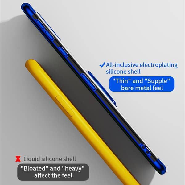 Til Pixel 8 TPU telefontaske med ringstøtte Transparent