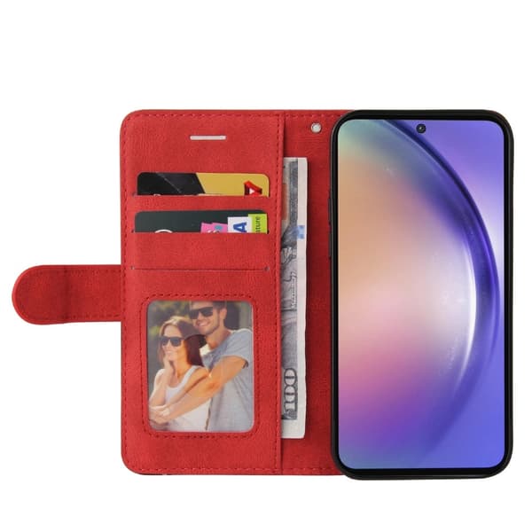 KT Plånboksfodral till Samsung Galaxy A55 - Röd Röd