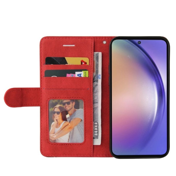 Til Samsung Galaxy A55 KT-serie-1 dobbeltfarve Red