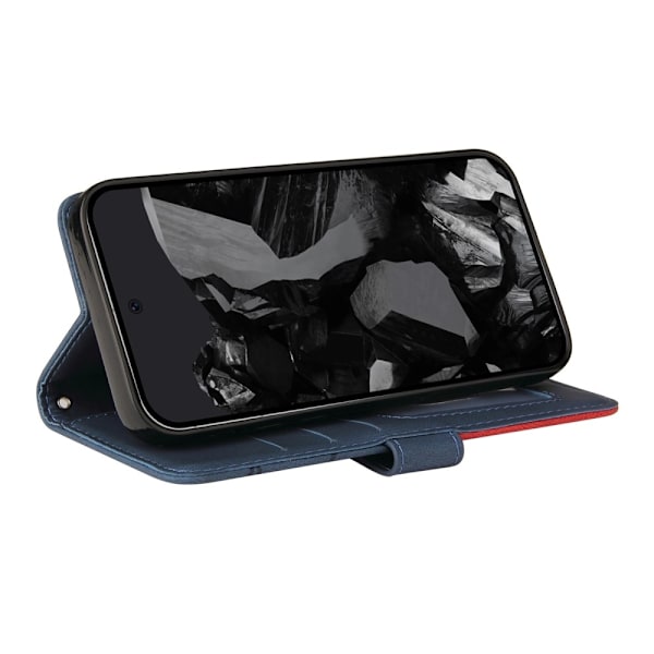 Til Google Pixel 9 Pro XL KT - serie - 1 dobbeltfarve etui Blue