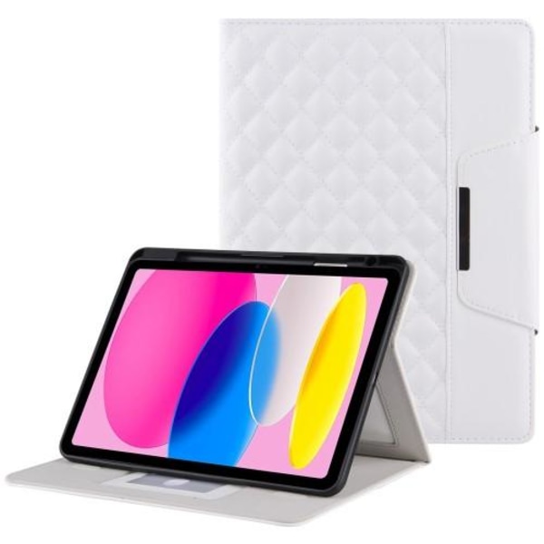 För iPad 10.9 2022 Gen 10 Vikbart fodral - Vit Vit