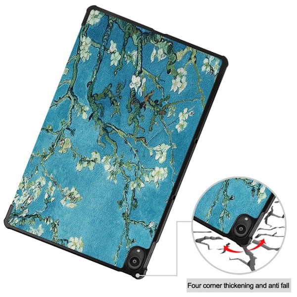 Tri-fold Fodral till Lenovo Tab P11 / P11 Plus - Wintersweet multifärg