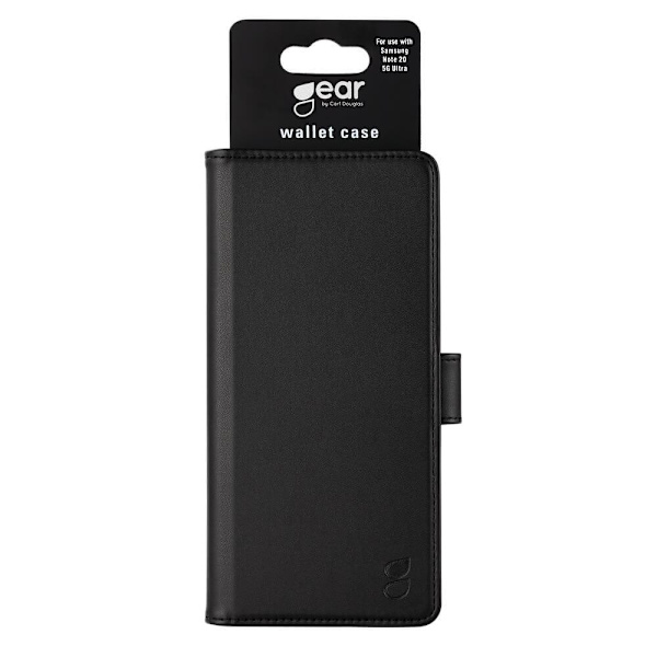 GEAR Lommebok - cover Sort til Samsung Galaxy Note 20 Ultra Black