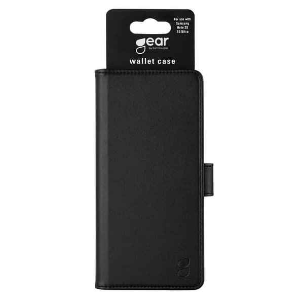 GEAR Plånboksväska Svart till Samsung Galaxy Note 20 Ultra Svart