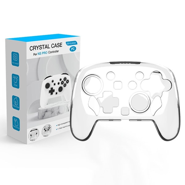 Kompatibel med Nintendo Switch 2 Pro spilcontroller beskyttelsesetui Transparent