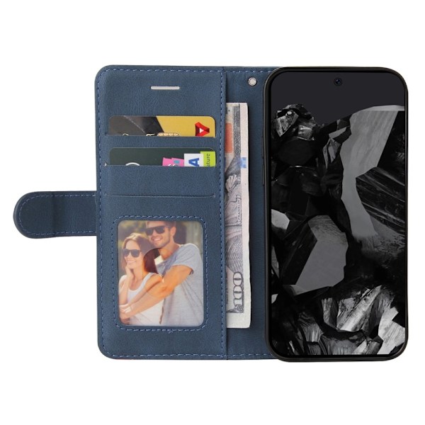 Til Google Pixel 9 Pro XL KT - serie - 1 dobbeltfarve etui Blue
