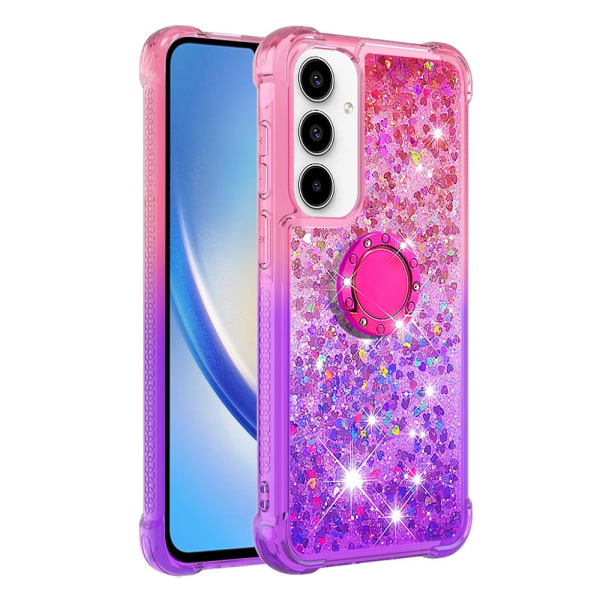 YB Quicksand -sarja-8 Samsung Galaxy A35 5G -jalusta Kuoret Gradientti TPU -päällinen Multicolor