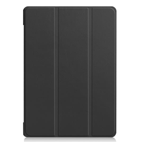 Tri - fold Stand Kansi - Lenovo Tab E10 - Musta Black