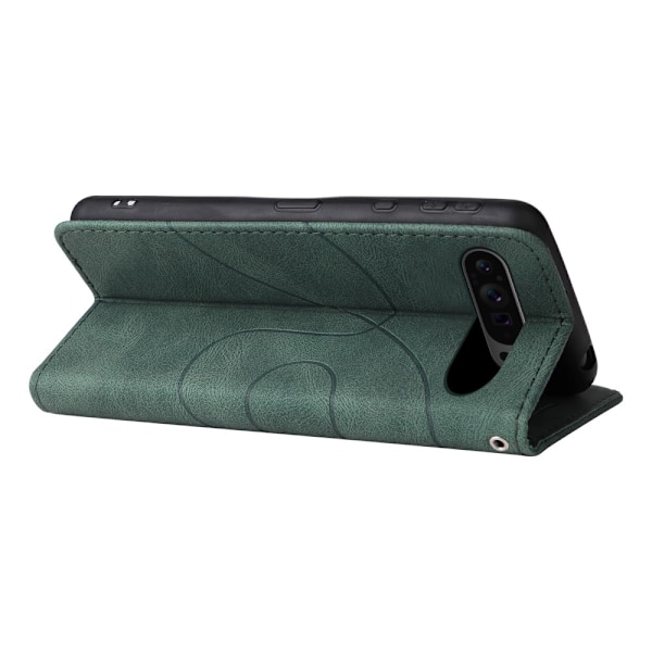 Til Google Pixel 9 Pro XL KT-serie-1 dobbeltfarve etui Green