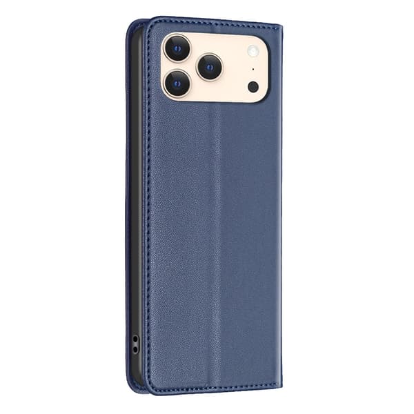 BINFEN COLOR Telefondeksel med støtteben til iPhone 18 Pro / 17 Pro Blue