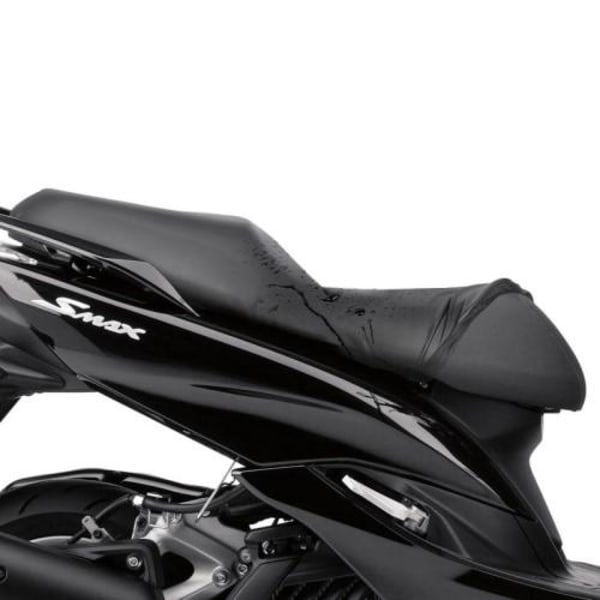 Motorcykel Sittdyna Sadel Skydd Sol Dammtät Regn Svart XL Black