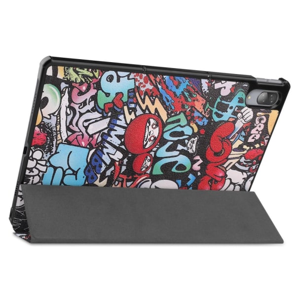 Trifoldbart deksel til Lenovo Tab P11 Pro TB-J706F - Graffiti Multicolor