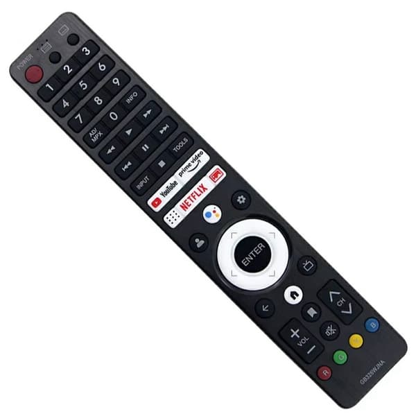 TV-fjernkontroll erstatning for GB326WJNA for Sharp TV-stemmefunksjon Black