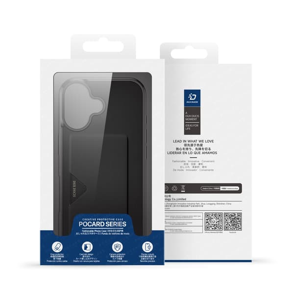 DUX DUCIS Mobilcover til iPhone 17 Black