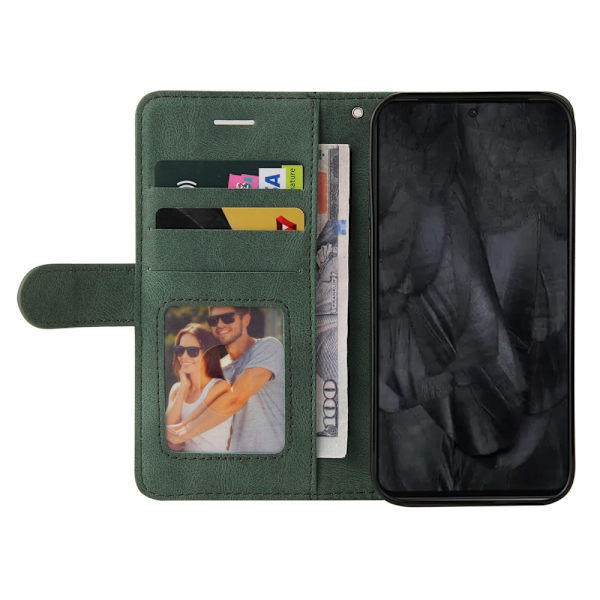 Til Google Pixel 8 Pro KT - serie - 1 dobbeltfarve etui - Grøn Green
